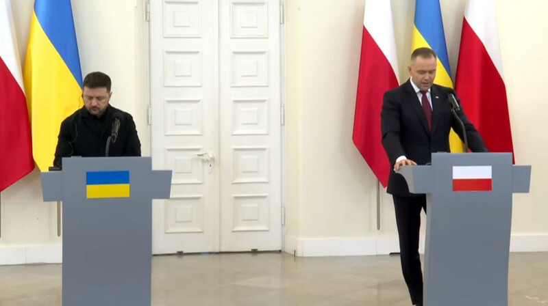Президент Польши заявил Зеленскому о неблагодарности украинцев