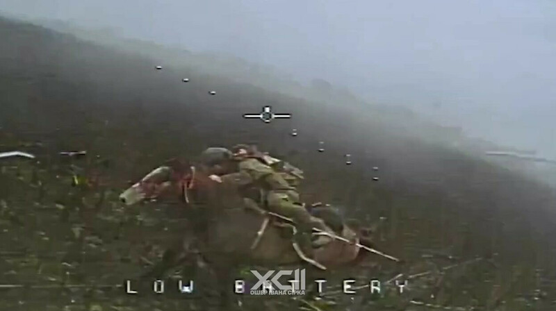 Российские штурмовики начали атаковать украинские позиции верхом на лошадях