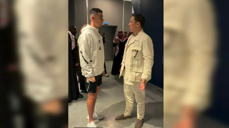 Головкин встретился с Роналду в Саудовской Аравии