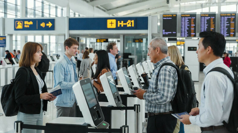 Казахстан запустит биометрию в десяти аэропортах к 2027 году