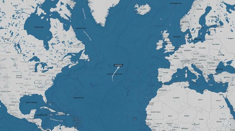 Танкер Marinera сменил флаг на российский и уходит от преследования США