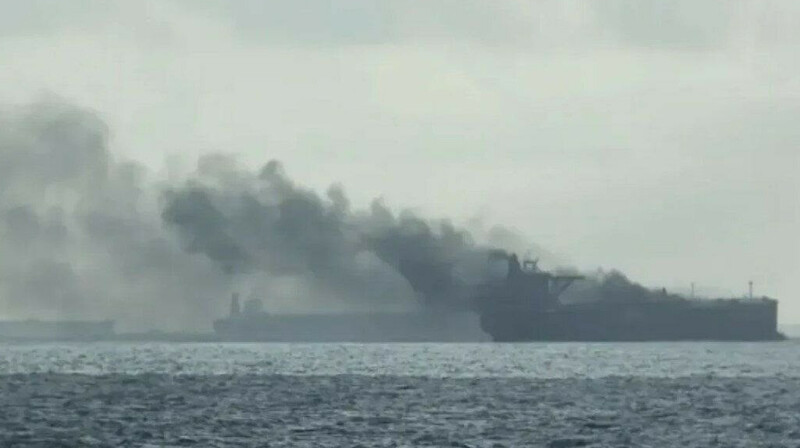 Танкер Elbus атакован беспилотником у побережья Турции