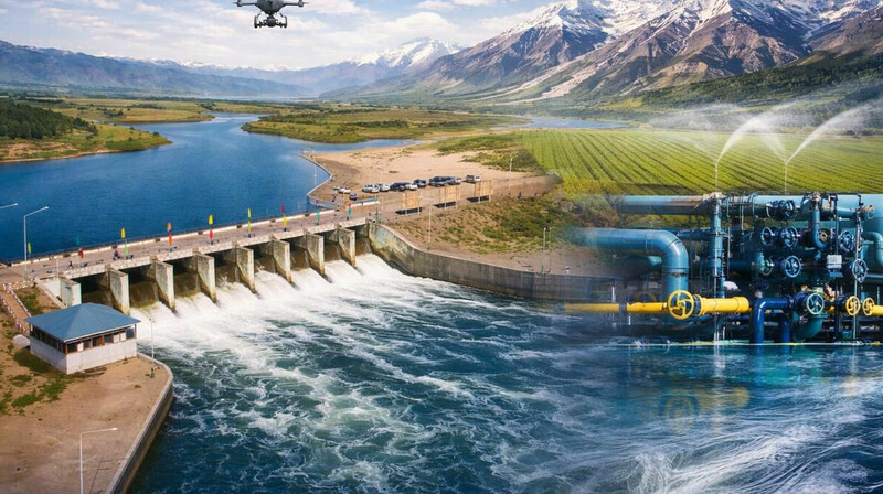 До 50% поливной воды в Казахстане теряется в изношенных каналах