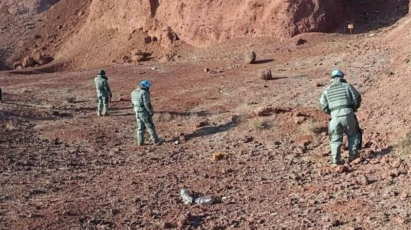 Казахстанские саперы обезвредили более 1200 взрывоопасных предметов на Голанских высотах