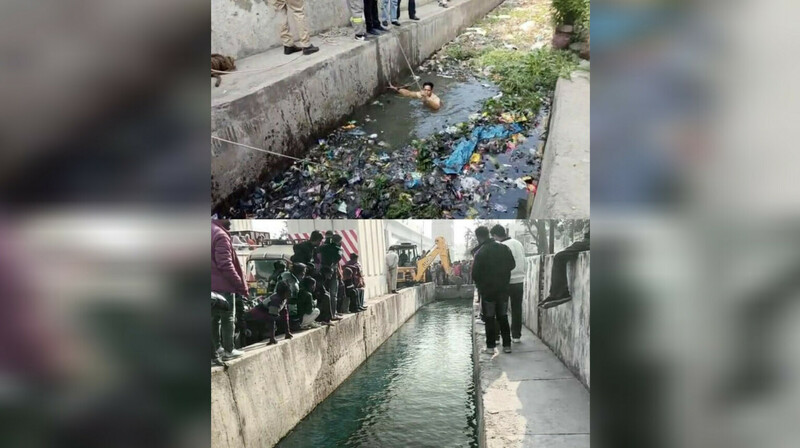 Жительница Индии обманом заставила власти прочистить канализацию