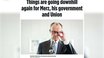 Рейтинг канцлера Мерца упал до 23% — две трети немцев недовольны его работой