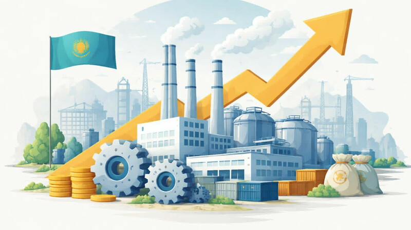 Казахстан планирует увеличить долю переработки до 18% ВВП