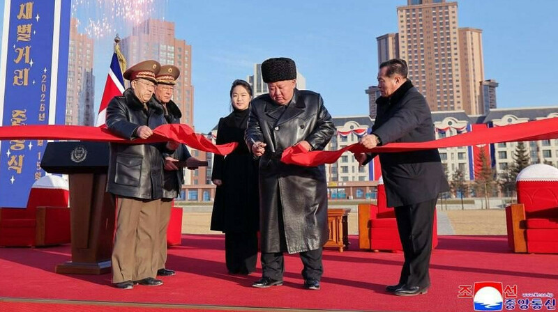 Ким Чен Ын открыл в Пхеньяне улицу в честь погибших в войне с Украиной