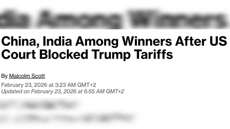 Китай, Индия и Бразилия выиграли от отмены пошлин Трампа