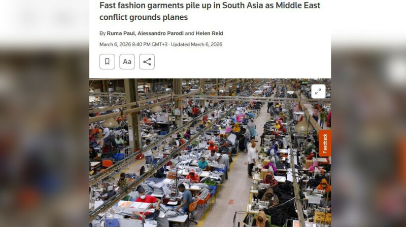 Война на Ближнем Востоке заблокировала поставки Zara, H&M и Primark в Европу