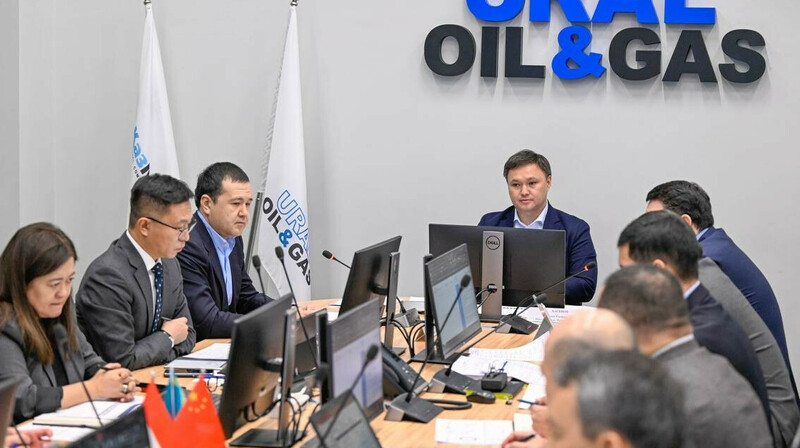 Глава КМГ проверил ход разработки месторождения Рожковское в Западном Казахстане