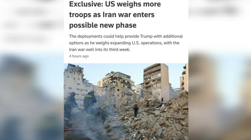 США рассматривают переброску войск на Ближний Восток