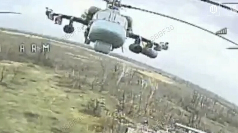 ВСУ сбили российский вертолёт Ка-52 беспилотником
