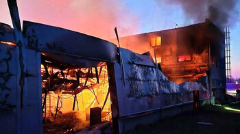 В Чехии подожгли склад с дронами для Украины