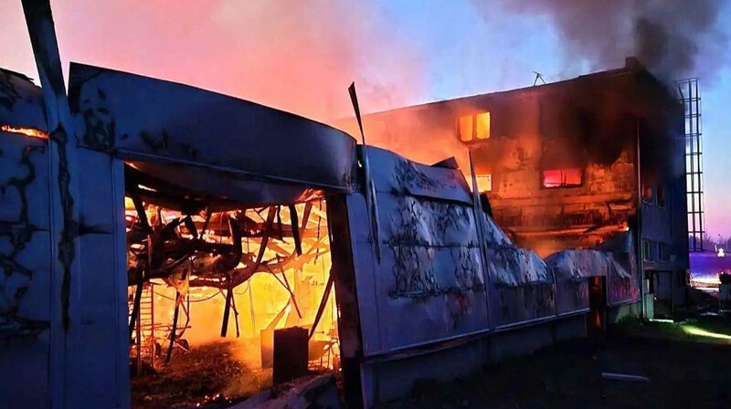 В Чехии подожгли склад с дронами для Украины