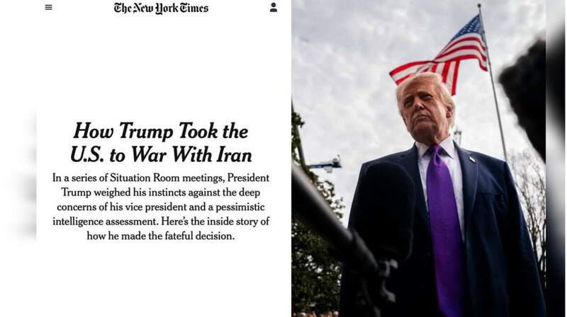 NYT: вице-президент Вэнс пытался отговорить Трампа от войны с Ираном