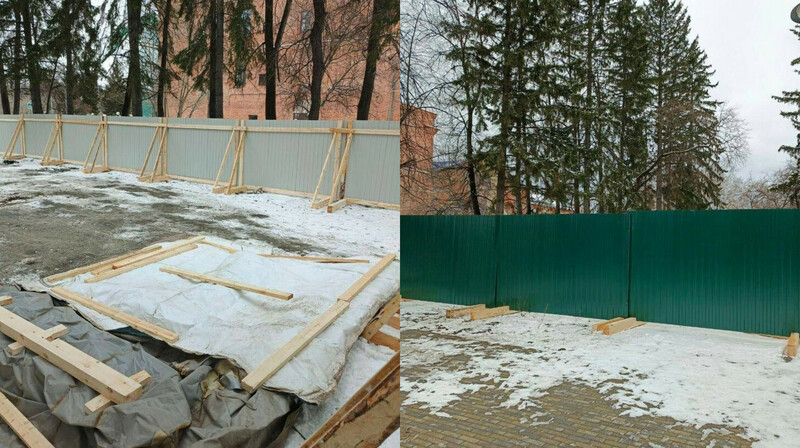 В Томске демонтировали мемориалы жертвам политических репрессий