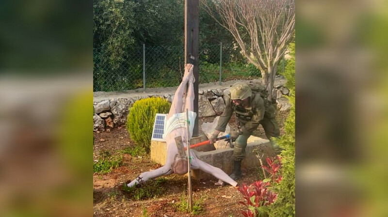 Израиль извинился после повреждения статуи Иисуса Христа в Ливане