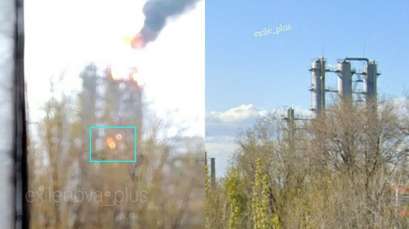 В Самарской области атакован Новокуйбышевский нефтехимический комбинат