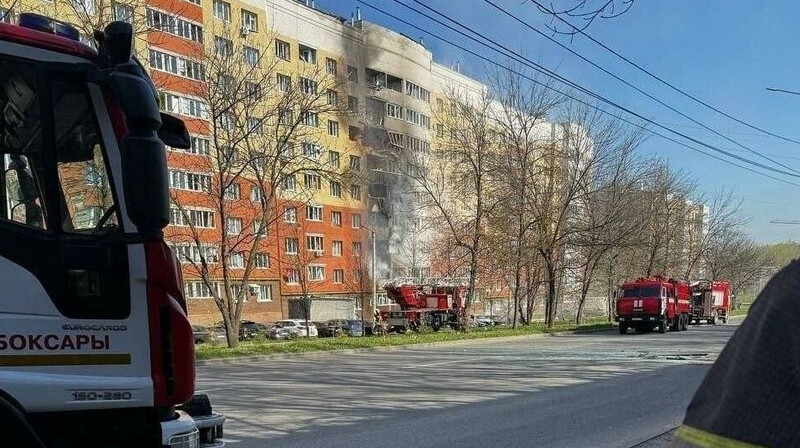 Атака дронов в Чебоксарах: транспорт встал, школы ушли в онлайн