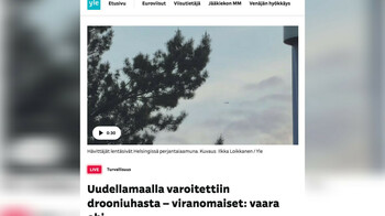 В Финляндии из-за беспилотника на три часа закрывали аэропорт Хельсинки