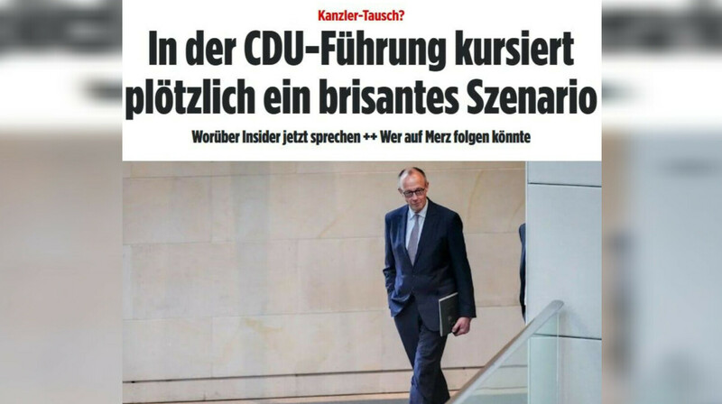 Bild: в CDU обсуждают возможную отставку канцлера Мерца