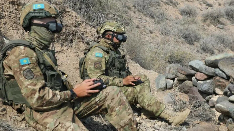 Военный дрон упал в Жамбылской области: комиссия уже на месте