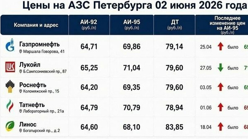 В Петербурге на АЗС ограничили продажу бензина до 50 литров на чек