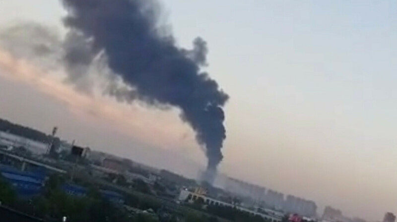 В Реутове после атаки дронов загорелось предприятие, в Туле погибли трое