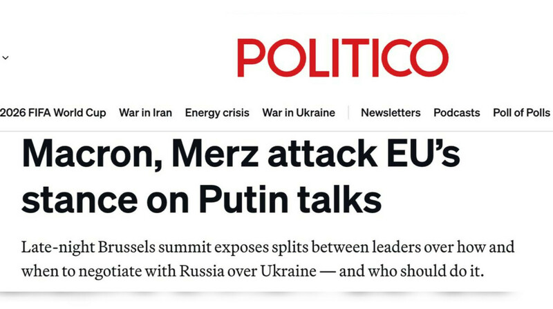 Politico: на саммите ЕС страны раскололись из-за переговоров с Россией и роли Кошты
