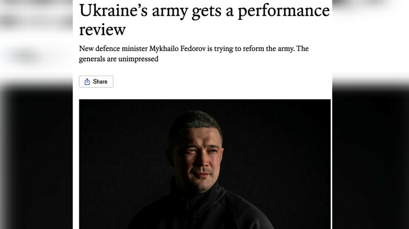 Министр обороны Украины пытался добиться отставки главкома ВСУ Сырского - The Economist