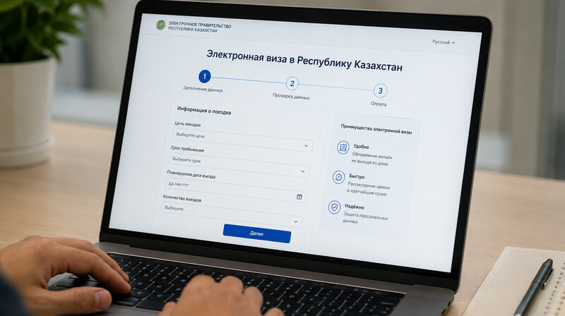 Иностранцам в Казахстане начнут выдавать электронные визы
