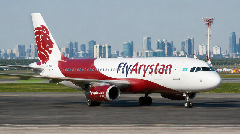 FlyArystan продлил отмену рейсов между Актау и Дубаем
