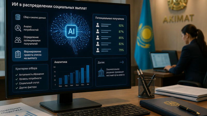 В Казахстане ИИ подключат к распределению праздничных соцвыплат