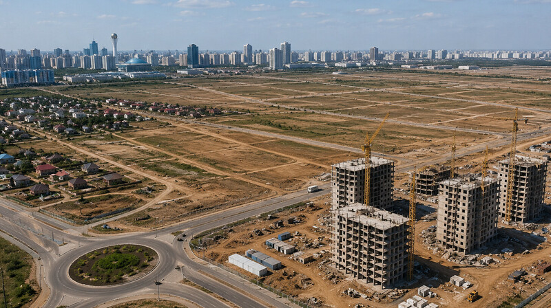 В Астане хотят ограничить застройку окраин до 2035 года